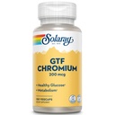 Solaray GTF Kromium Capsules, 200mcg, 100 Count