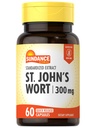 Sundance St. John's Wort Capsules | 300 mg | 60 Kont | Non-GMO ve Gluten Free Standardized Extract