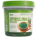 BareOrganics Spirulina Toz - Organik Superfood Toz - Vegan, Non-GMO, Gluten-Free - Yüksek Protein, Antioksi-Rich for Smoothies, Juices, Shakes & Daily Wellness, 8 Oz