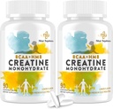 8-in-1 BCAA & HMB ile Monohidrat, Erkekler ve Kadınlar için 5000 mg, Kas, Kurtarma, Endurance & Strength, High Abxia, Lemon Flavor, Sugar-Free, 180 Tabletler