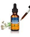 Herbm Pharm Organik Valerian Kökü Rahatlama ve Restful Uyku, Organik Cane Alkol, 1 Ounce