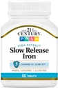 21. Yüzyıl B 12 2500 mcg 110 Kont & Slow Iron 60 Count