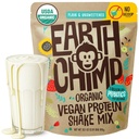 DünyaChimp Organik Vegan Protein Tozu - Probiyotiklerle - GMO, Süt Ücretsiz, Whey, Fabrika Kadınlar ve Erkekler için Temel Protein Tozu, Gluten Free - 26 Hizmet 32 Oz (Plain & Unsweetened) Hayır Scoopop
