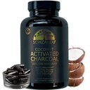 Schizandu Aktif Piramit Charcoal Capsules- Supports Health - Vegan, Organik, Non-GMO, Hiçbir Katkı - X-Large Şişe 210 Counts - X-Large Şişe 210 Count