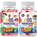 Çocuklar ve Yetişkinler için Magnezyum Gummies - Calm Magnezyum Chews - Magnezyum Citrate Chewable Supplement for Mood & Muscle Support