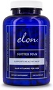 Elon Matrix Man - 60 Günlük Supply - Saç Büyüme Vitaminleri Erkekler için - Saw Palmetto & Biotin Gelişmiş Formula Vitaminleri - Sağlıklı Ayılı Büyümeyi Teşvik - (120 Capsules)