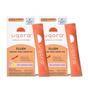 Uqora Flush - Urinary Tract* with D-Mannose, Vitamin C, Vitamin B6, Pyum, Magnezyum & Food - Gluten-Free & Vegan - Pink Lemonade Flavor - 20 Packets (2 Pack)