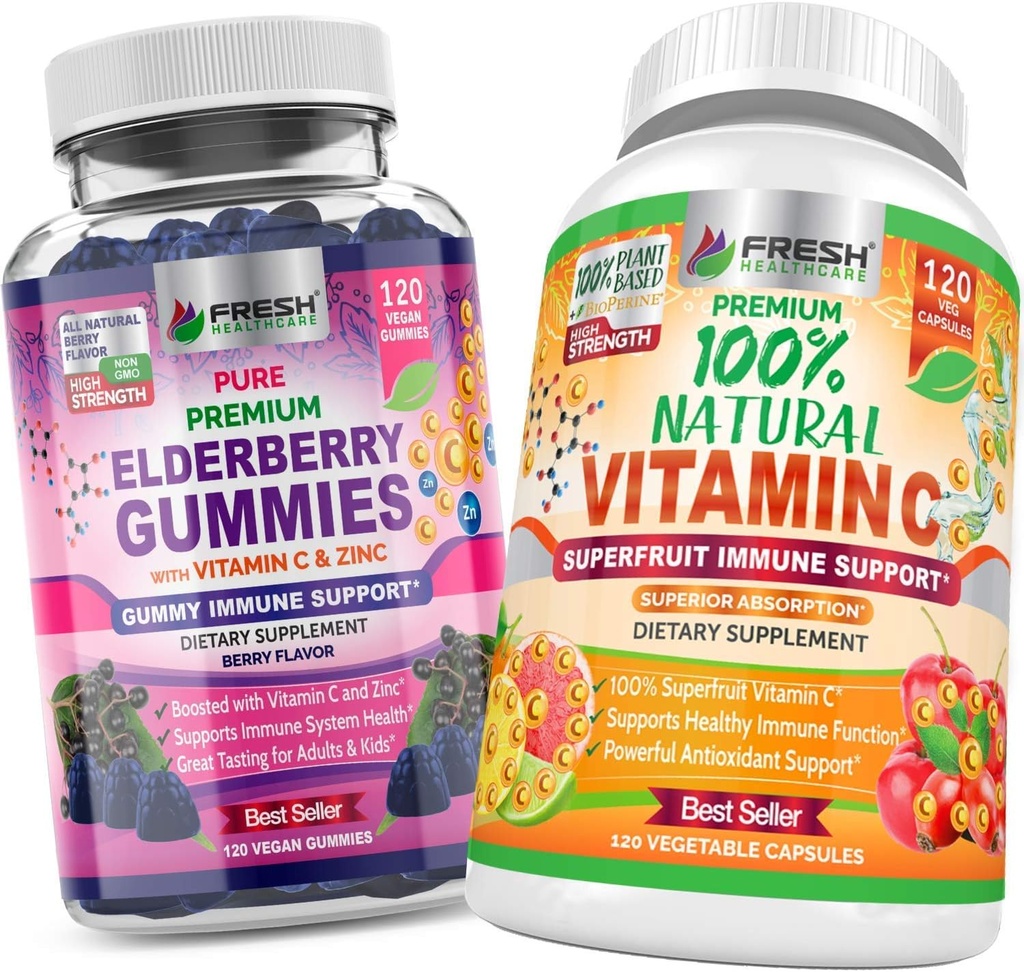 Yaşlı Gummies ve Doğal Vitamin C - Grafik