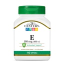 21. Yüzyıl E 400 I.U. (Dl-Alpha) Softgels, 110 Kont (Pack of 2)