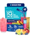 IQMIX Sugar Free Electrolytes Powder Packets, Variety Pack 40ct