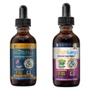 MunoMax & Bright Lungs - Gelişmiş Immune & Lung Support Supplement - Daha İyi Aborpsiyon için Sıvı Teslimat - Yaşlı, Lobelia, Echinacea, Turmeric, ve daha fazlası!