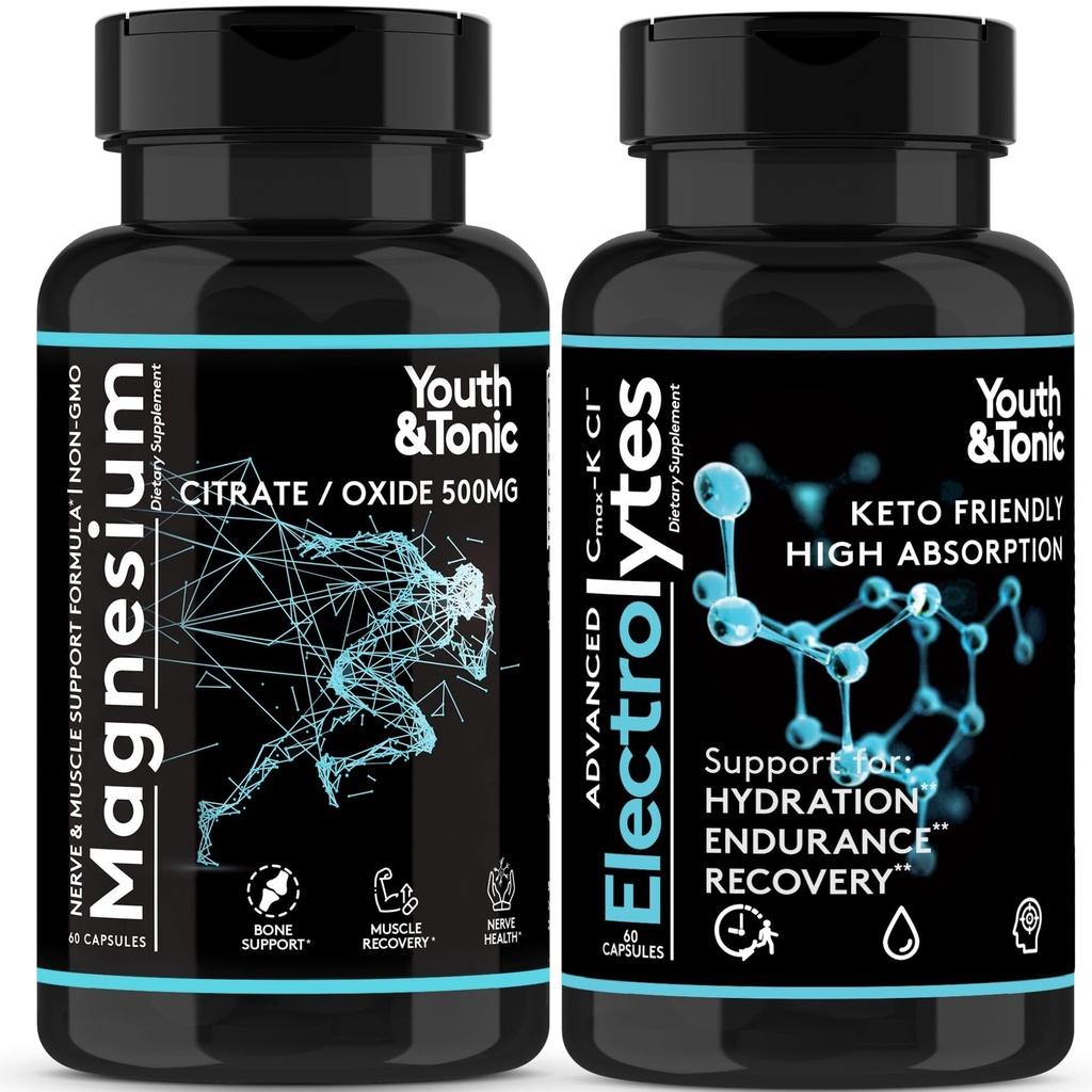 2pk| Yüksek Aromatik Kompleks + Elektrolytes Pills - Mag Minerals Vitaminleri | Magnezyum Citrateoxy Supplement for Leg Cramps Sore Kas Bone Support Endurance Nerve Healthlytes Pills - Mag Minerals Vitaminleri | Magnezyum Citrate Oksit Supplement for Leg Cramps Sore Kas Bone Support Endurance Nerve Health