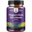 Pure Magnesium Glycinate 400mg Capsules, Chelated - 120ct