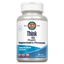 KAL Think Magnezyum L-Threonate 2000 mg | Learning, Brain Health & Memory Function Support w/Magtein | Vegan, No Gluten & Non-GMO | 60 Tabletler