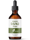 Ultra6 Beslenme Vitamin D ve K2 Drops - Yetişkinler için K2 Supplements ile Sıvı Vitamin D3 - Easy-to- Take, Flavor-Free, Highly Absorbable VIT D3 ve K2 Supplements, Made in USA (30 ml)