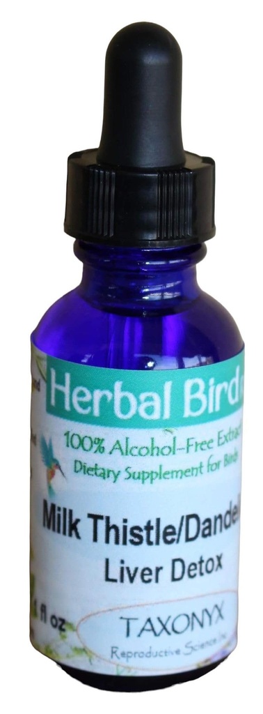 Taxonyx Süt Kuşlar için Butle/Dandelion - Herbal Bird RX (1 fl oz)