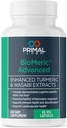 BioMeric Advanced - Turmeric Curcumin ve Wasabi Türleri ile - 60 Capsules