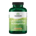 Swanson Lactobacillus Acidofilius Probiyotik for Yetişkinler Seeking Daily Digestive and Bowel Health Support with 1 Milyar CFU - Asit-Resistant (250 Capsules)