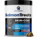 Vahşi Alaskan Salmon Oil for Dogs - Dog Skin and Coat Supplement - Shedding & Itch Relief for Dogs - Omega 3 Fish Oil for Dogs Chews - 120 Dog Antivirüs Chews - Dog Shedding Supplement - Dog Vitamins - Dog Vitamins - Dog Vitamins - Dog Vitaminler - Köpek Vitaminleri için Balık Yağı