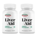 LIVERITE Liver Aid 2Pack 120 Tablet (Toplam 240k) Sağlıklı Canlı Fonksiyonlar, Fiziksel Enerji ve Yaşama Destekler.