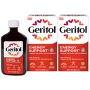 Geritol Sıvı Vitamin ve Demir Supplement, Enerji Desteği, Yüksek Potency B-Vitamins ve Iron, Keyting, Easy to Swallow, No Yapay Sweeteners, Non-GMO, 12 Oz, 2 Pack