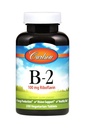 Carlson - B-2, 100 mg Riboflavin, Enerji Üretimi, Vizyon Desteği ve Sağlıklı Cilt, 250 Vejetaryen Tabletler