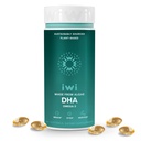 Iwi DHA Omega-3, 60 Softgels (30 hizmet), Plant-Based Algae Omega 3, Beyin, Gözler ve Nervous System Support Diyetary Supplement, Krill & Fish Oil Alternative, No Fishy Aftertaste