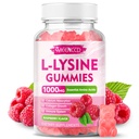 L-Lysine 1000 mg Gummies, Lysine Supplement for Yetişkinler & Kids, Essential replica Supplement for Lips & Oral Health, Boost Immune & Collagen & Food, Sugar-Free, Raspberry Flavor, 60 Count