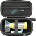 RAIACE Hard Travel Storage Case, Asthma Inhaler, Inhalerlé Asthma Bag'yı Tıp ve Aksesuarları için ağlatıyor. (Sadece) - Black
