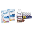 Juven Tedavi Beslenmesi Yara İyileştirme Desteği için Toz Mix, Collagen proteini içerir ve Max protein Süt Çikolatası Beslenme Shake, 30g Protein, 1g Sugar, 4g Comfort Fiber Mix