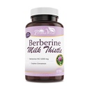 Berberine HCL 1200 mg Süt Butle ve Ceylon Cinnamon, Ampk Metabolik Activator, Sağlıklı Immune Sistemi ve Gastrointestinal Wellness, 40 Hizmet, 120 Veggie Capsules