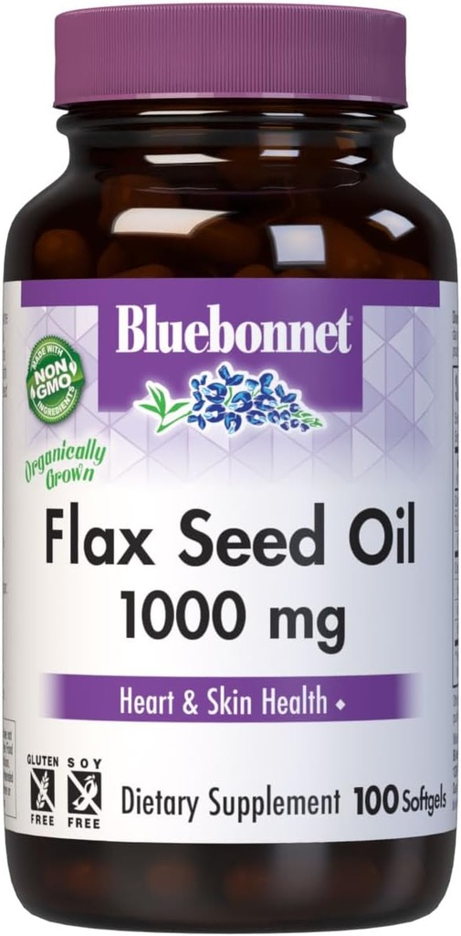 BlueBonnet Beslenme Flax Tohum Petrol 1000 mg