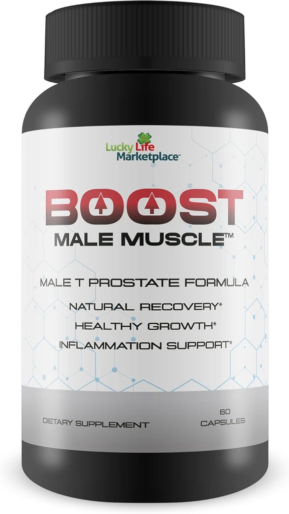 Boost Male - Erkekler için maksimum Güçlü Prostate Desteği - Full Bladder Boş Gün ve Geceyi Destekleyin - Yeşil Çayla Geliştirilmiş Kan Akışı - Erkeklerin Prostate Health Supplement - Urinary Support for Men - Urinary Support for Men -