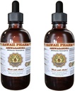 Ashwagandha Liquid Extract, Organik Ashwagandha (Withania Somnifera) kaotik Köklü Tamam 2x4 oz