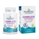 Nordic Naturals Complete Omega, Lemon Flavor - 60 Soft Gels - 565 mg Omega-3 - EPA & DHA eklenmiş GLA - Sağlıklı Skin, Cognition, Pozitif Mood - Non-GMO - 30 Hizmet