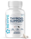Revive MD Yourroid Support Supplement for Men & Women - C Kapsamlı Nutritents Desteği Sağlıklı Tiroid Fonksiyonları Temel Vitamin, Minerals & Herbs (90 Capsules, 30 Hizmet)