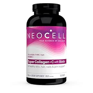 Super Collagen Super Collagen + C Supplement Tablet (360Count), 360Count (Pazarlama Vary)
