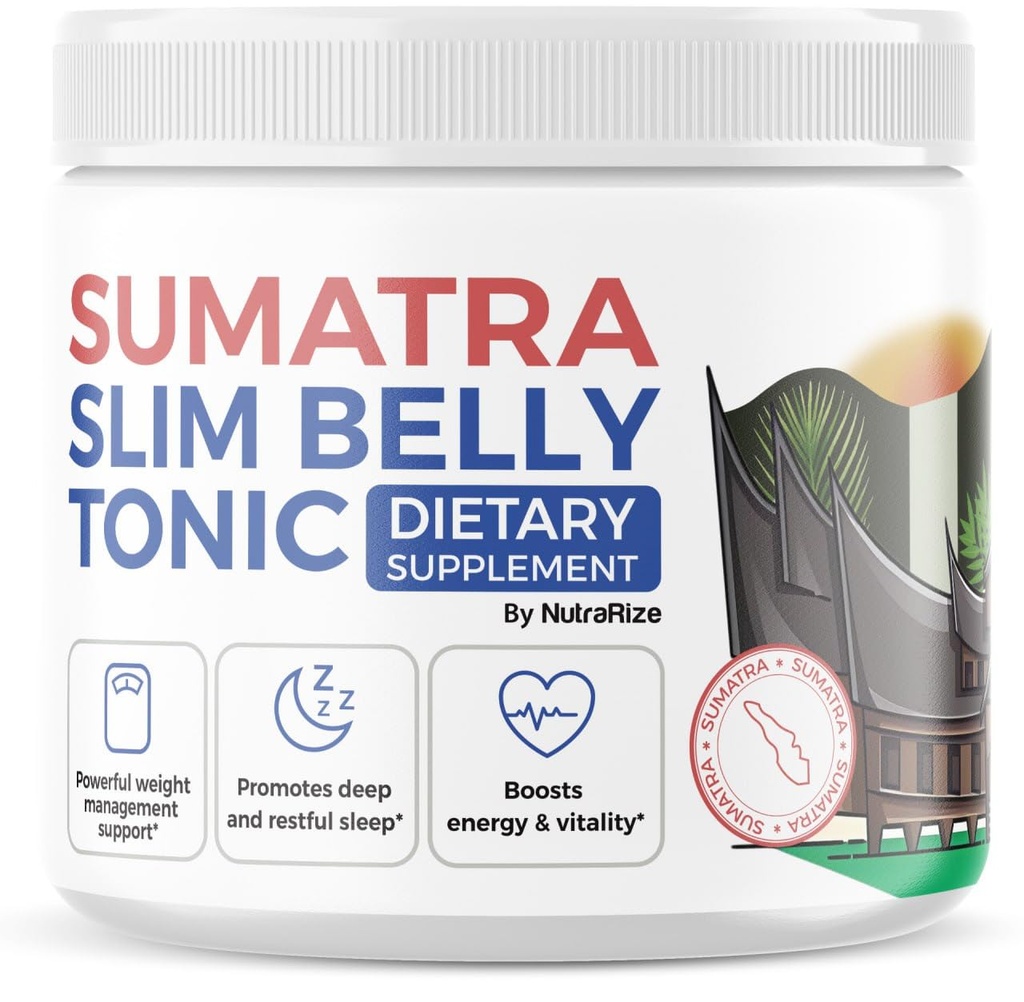 NutraRize Sumatra Slim Belly Tonic Toz - Diyet Tamam, All-Doğal En Güçlü Toz, Yorumlar (1 Pack)