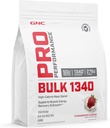 GNC Pro Performance Bulk 1340 Mass Winer Protein Toz, 50g, Gluten Free, Whey, Kretine, BCAA, 3. Parti Test Edildi, Kas Kurtarma ve Büyüme, Mikronutrients, Strawberries ve Cream, 9 Hizmetler