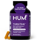 HUM Geri Zaman Turmeric Supplement for Youthful Search Skin Support with Green Tea Extract, Lutein & Polyols, Skin Care Aging & Collagen Support Capsules For Even Tone, 60 Vegan Capsules