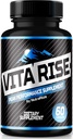 Vita Rise Pills for Men, Official Vita Rise Peak Performance Supplement, All Natural Male Capsules for Overall Health and Wellness Support, Vita Rise Pro Tablets, VitaRise (60 Capsules)