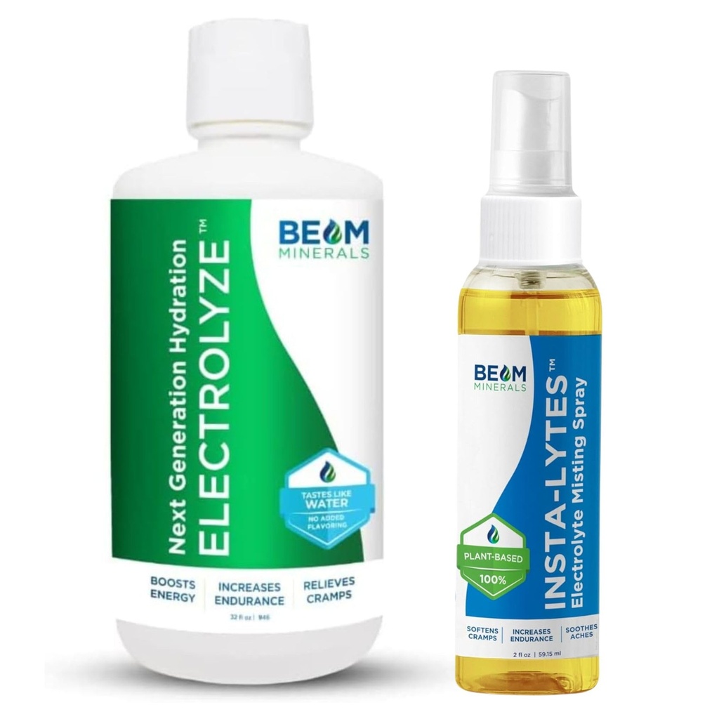 Kiriş Mineralleri Elektrolyte Imbalance Çözüm Elektrolyze ve Insta-Lytes Natural Liquid Electrolytes 2oz
