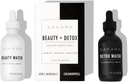 Sakara Beauty Water + Detox Water Drops, 60 Hizmetler - Trace Mineral Drops & Chlorophyll Liquid Drops, Liquid Magnezyum, Chloride, sodyum, Pyum, Boron Supplements, Liquid Klorophyll Drops