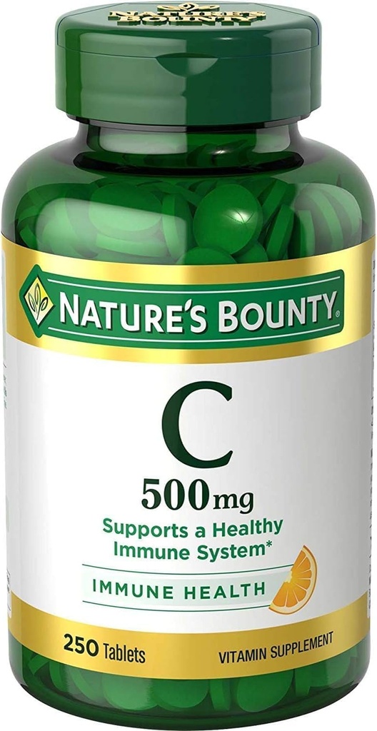 Nature's Bounty Vitamin Pure C 500 mg Tabletleri 250 Tablet ( 9 paketi)