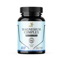 Magnezyum Kompleksi | 470 mg of Magnezyum Glycinate, Malate, & Citrate for Muscles, Nerves, & Energy | High Abpole | Vegan, Non-GMO | 120 Capsules