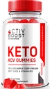 NutraRize Activ Boost DW ACV Gummies - Gelişmiş Kilo Kaybı için Keto Supplement, Maksimum Güçlü, Gomitas Yorumları (60 Gummies)