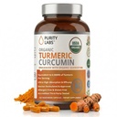 Surface Labs Organik Turmeric Curcumin Supplement with Piperine 2,250 MG/Serving |% 95 Curcuminoids Turmeric Supplements, Anti Jointoxy Pain Relief, Muscle & Brain Support | Non-GMO - 120 Capsules