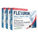 Saf Ürünler Flexuron Ortak Formula 3X Glucosamine ve Chondroitin'den Daha İyi - Sadece 7 Günlerde Çalışmaya Başlayın - Krill Oil, Low Molecular Kilo Hyaluronic Asit, Astaxanthin - 30 Count (3)