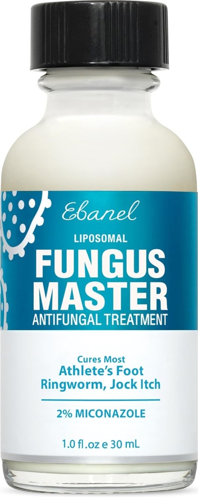 Ebanel Athletes Foot Treatment Extra Strength, Antifungal Cream for Foot Fungus, Miconazole, Undecylenic Acid & Tea Tree Oil, Fast Itch Relief, Treats fungal Enfeksiyon to to to toenail Fungus