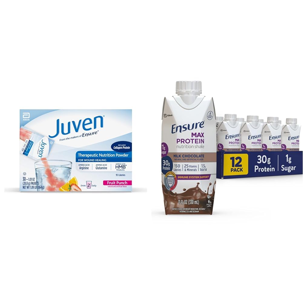 Juven Tedavi Beslenmesi Yaranın İyileştirilmesi Desteği için Tozu Mix & Max Protein Beslenme Shake'i 30g ile sağlayın